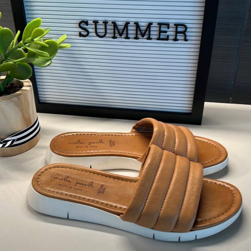 Mila Paoli leather sandals